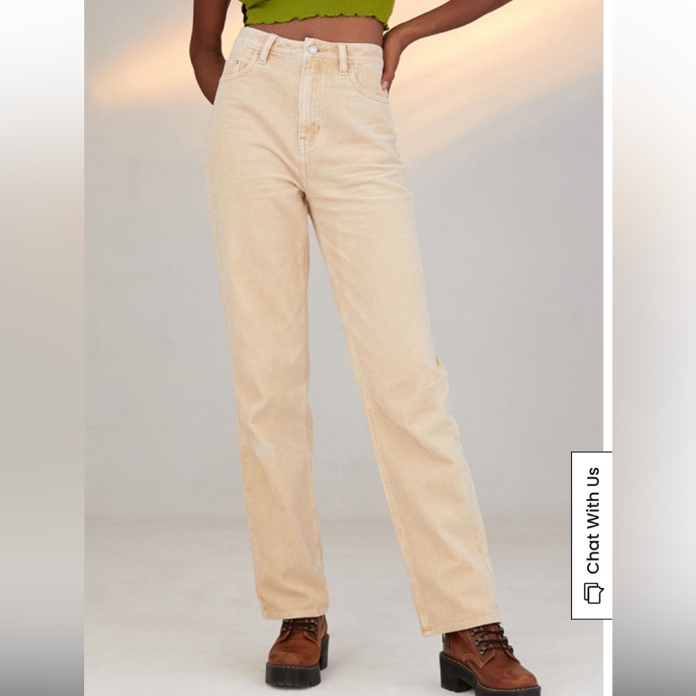 PacSun Hazelnut Corduroy Boyfriend Jeans